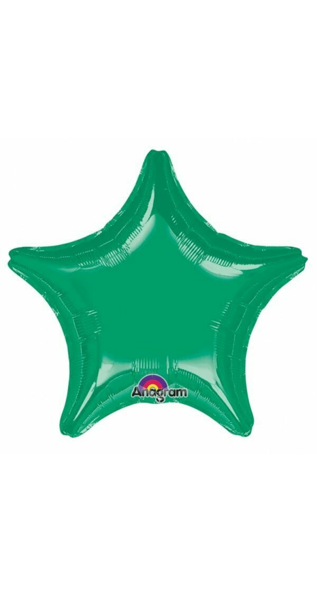 Metallic Green Jumbo Star Foil Balloon 32" (81cm)