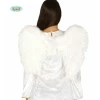 Angel White Feathered Wings - 50cm
