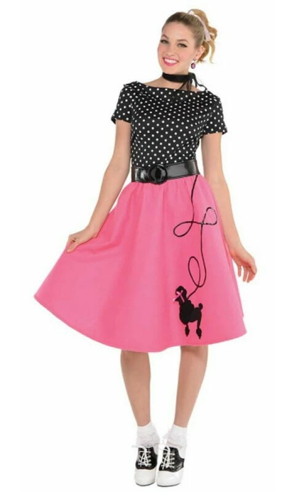50s Rockabella Pink Lady - Adult Size Large