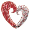 Hugs & Kisses Heart Pattern Super Shape Foil Balloon 30" x 32" (76cm x 81cm)