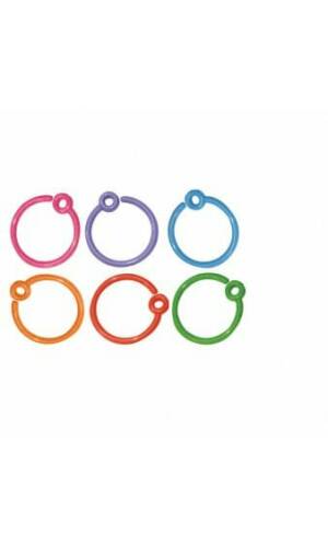 Ring Plastic Assorted Colours Balloon Weight - 10g