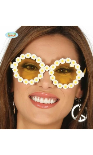 Hippie Glasses With Daisies