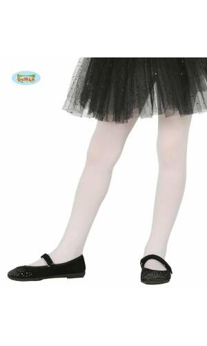 Child White Tights - Age 5 to 9 Years