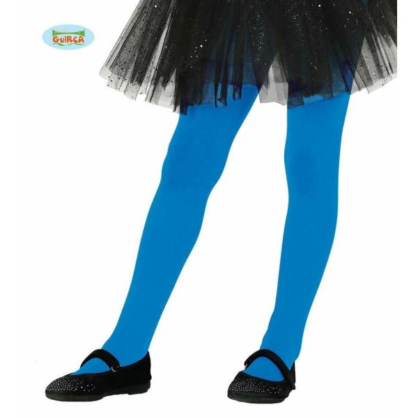 Child Blue Tights - Age 5 to 9 Years