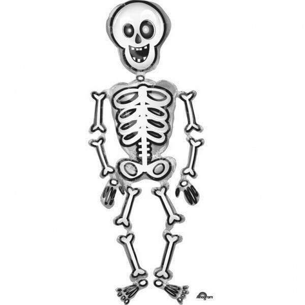 AirWalker "Mr. Skelly" Foil Balloon - 78 x 193cm