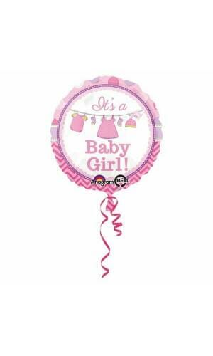 It's A Baby Girl Foil Balloon 17'' - 43cm