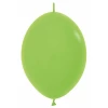 Fashion Solid - Lime Green Link-o-Loon Latex Balloon  - (12" / 30cm)