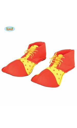 Clown Shoes Red & Yellow - 36cm