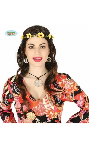 Hippie Earrings & Necklace Set
