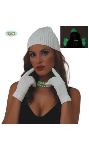 Glow In The Dark Gloves - Adult One Size