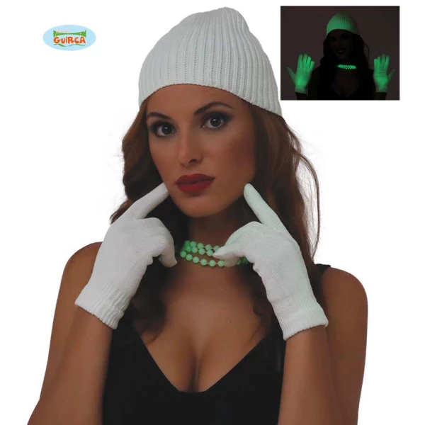 Glow In The Dark Gloves - Adult One Size