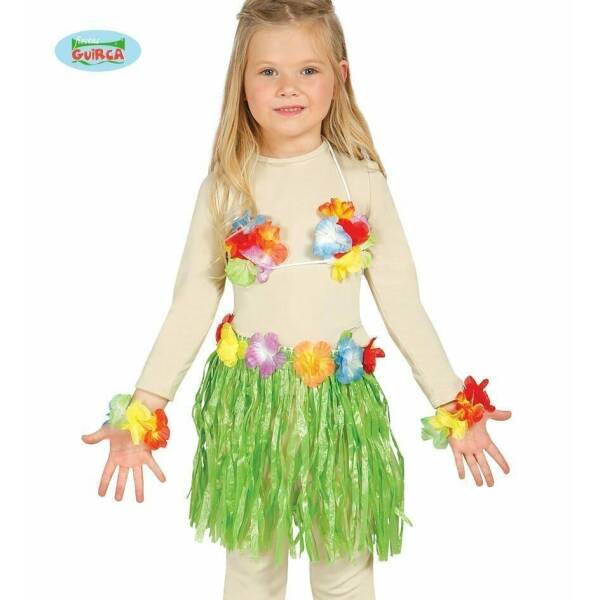 Hawaiian Set Multicolour - Child One Size 3pc