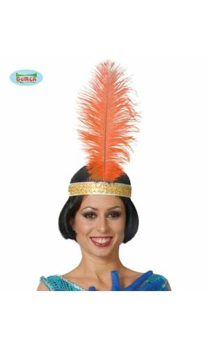 Ostrich Feather 40cm - Orange