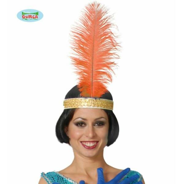 Ostrich Feather 40cm - Orange