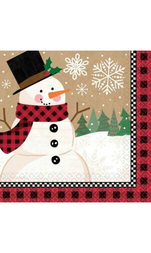 Winter Wonderland Napkins 25cm x 25cm - 16pk