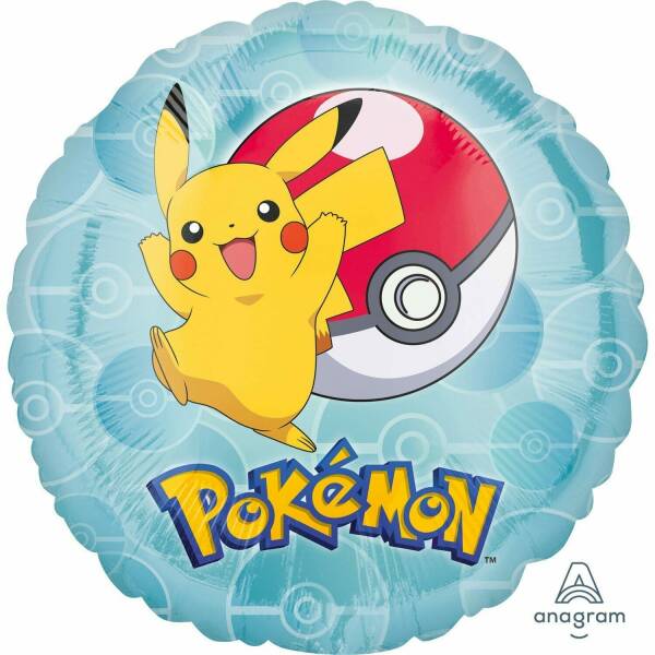 Pokemon Standard Foil Balloon - 17''