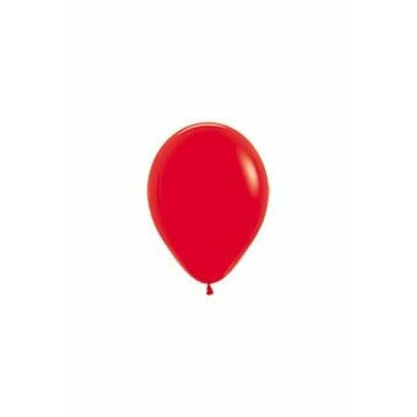 Fashion Solid - Red Latex Balloon - (5" / 12cm)