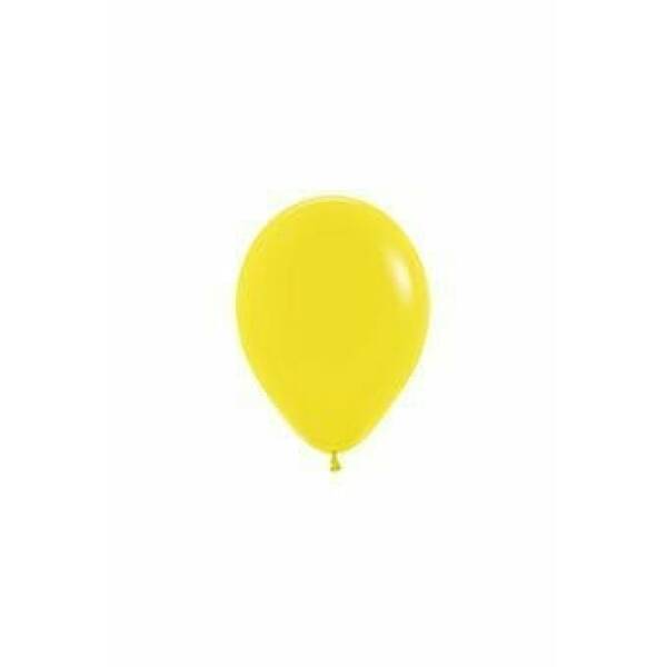 Fashion Solid - Yellow Latex Balloon - (5" / 12cm)