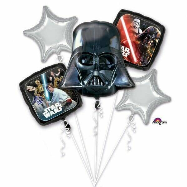 Star Wars Classic Bouquet Foil Balloons - 5pk