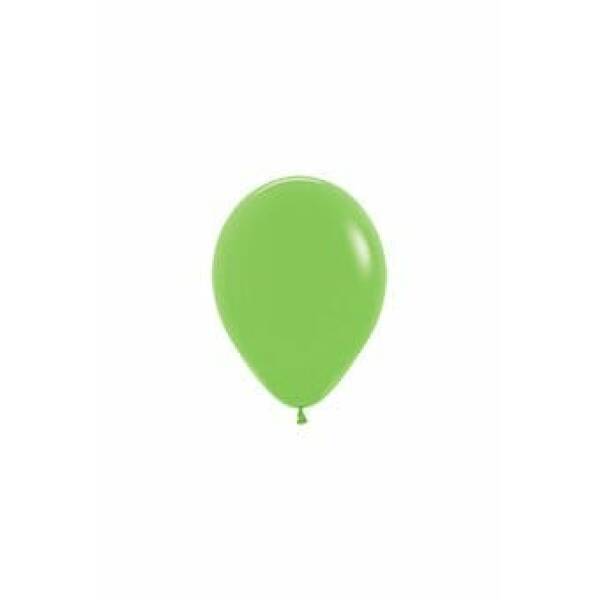 Fashion Solid - Lime Green Latex Balloon - (5" / 12cm)