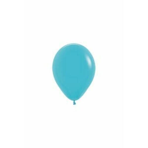 Fashion Solid - Carribean Blue Latex Balloon - (5" / 12cm)
