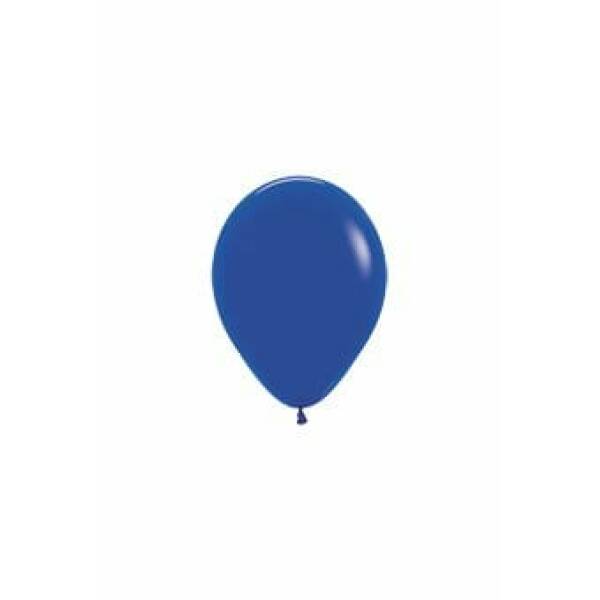 Fashion Solid - Royal Blue Latex Balloon - (5" / 12cm)