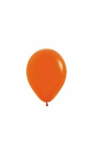 Fashion Solid - Orange Latex Balloon - (5" / 12cm)