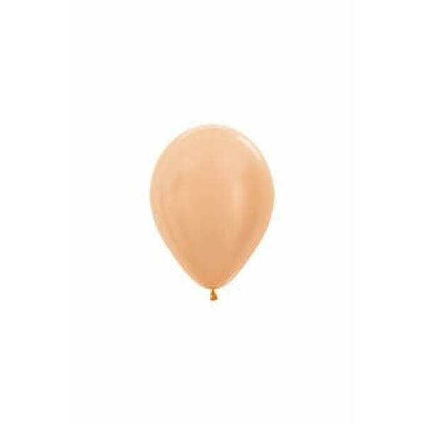 Satin Pearl - Peach Blush Latex Balloon - (5" / 12cm)
