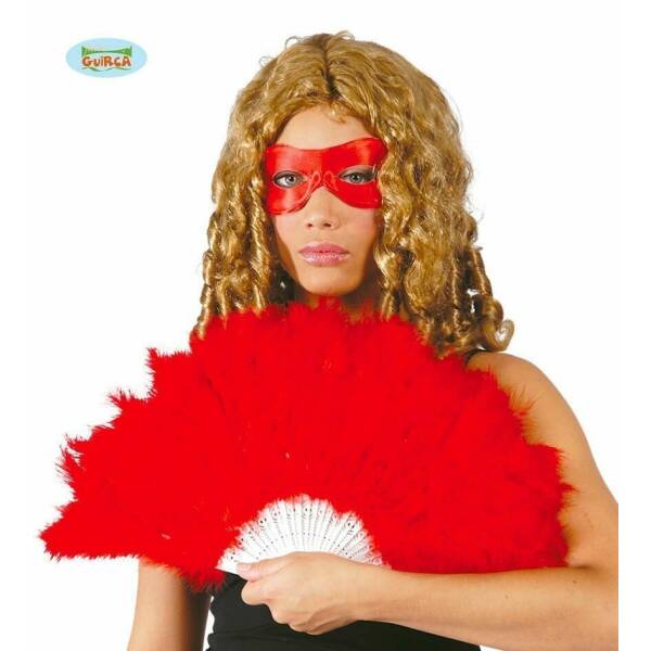 Feather Fan 21-Strut Red