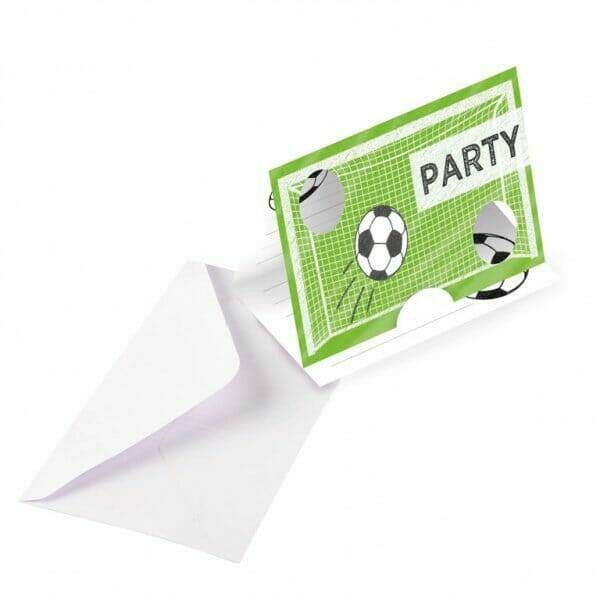 Kicker Football Party Invitations - 8pk