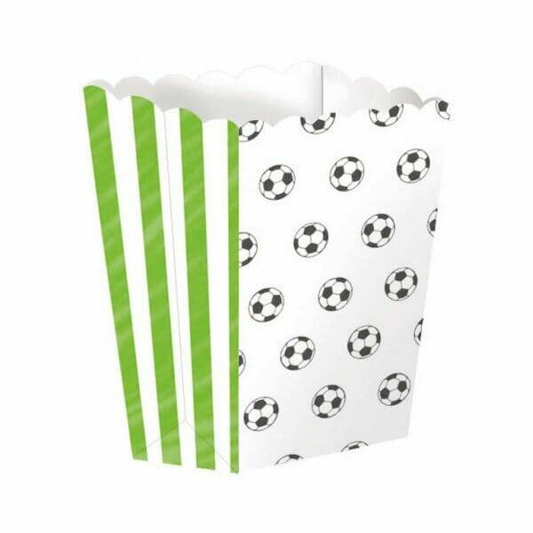 Kicker Football Party Popcorn Boxes - 4pk