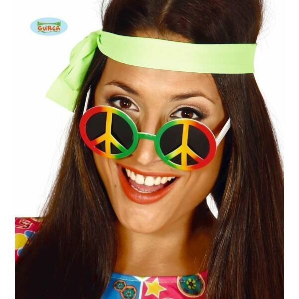 Multicolour Hippy Glasses