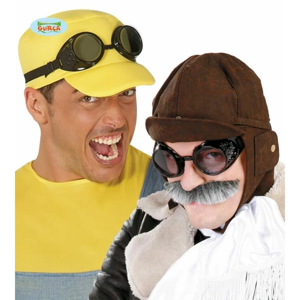Black Pilot Minion Goggles