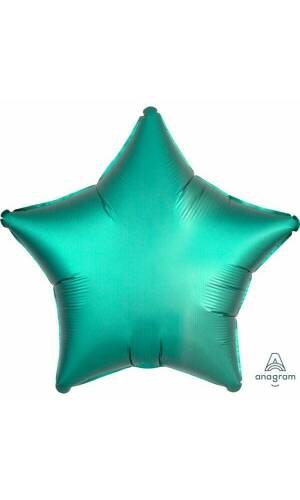 Satin Luxe Jade Foil Balloon Star - 19'' (48cm)
