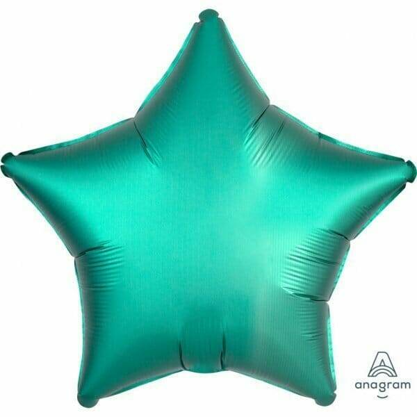 Satin Luxe Jade Foil Balloon Star - 19'' (48cm)