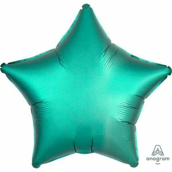 Satin Luxe Jade Foil Balloon Star - 19'' (48cm)