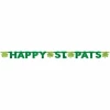 Happy St. Pats Day Letter Banner - 15cm x 247 cm