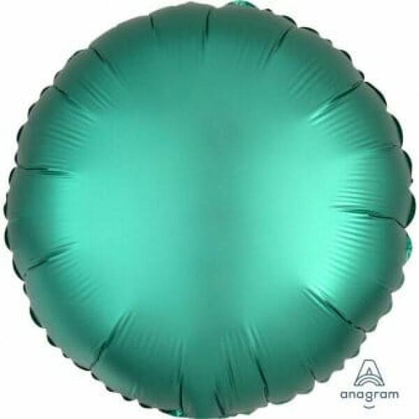 Satin Luxe Jade Foil Balloon Round - 17'' (43cm)