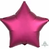 Satin Luxe Pomegranate Foil Balloon Star - 19'' (48cm)