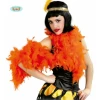 Boa With Orange Feather (40 Grams) - 1.80m