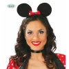 Mouse Hairband with Bow Tie - One Size