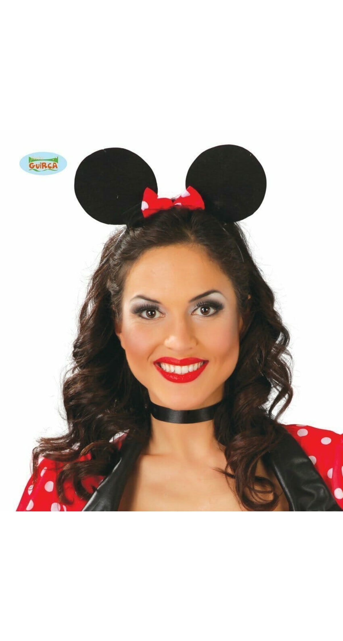 Mouse Hairband with Bow Tie - One Size