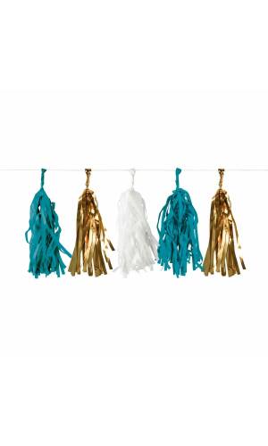 Garland Tassel Pineapple Vibes Paper - 400 cm