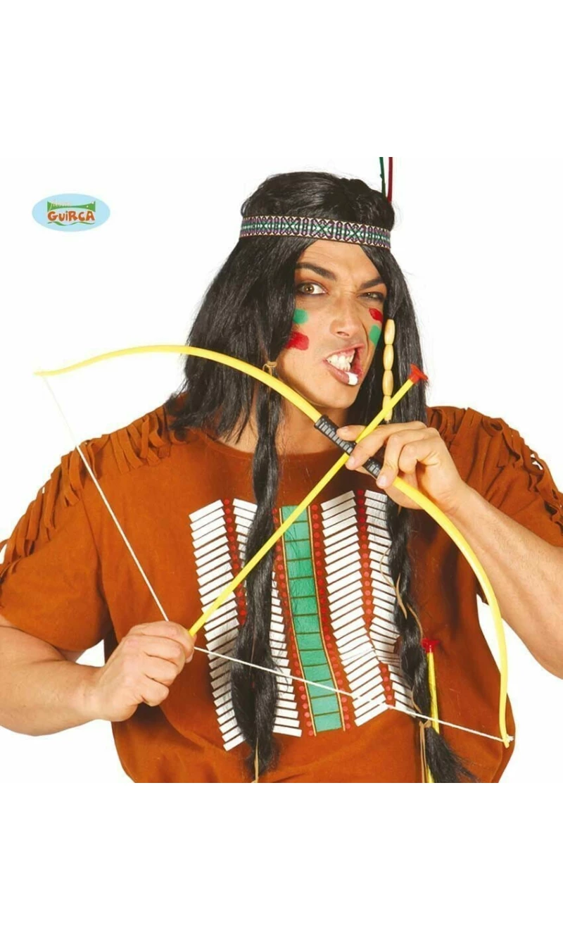 Indian Bow With Arrows 75cm
