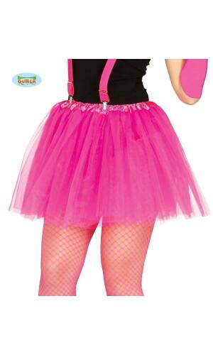 Woman Neon Fuchsia Tutu