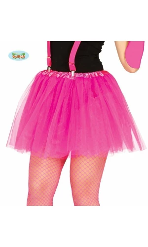 Woman Neon Fuchsia Tutu