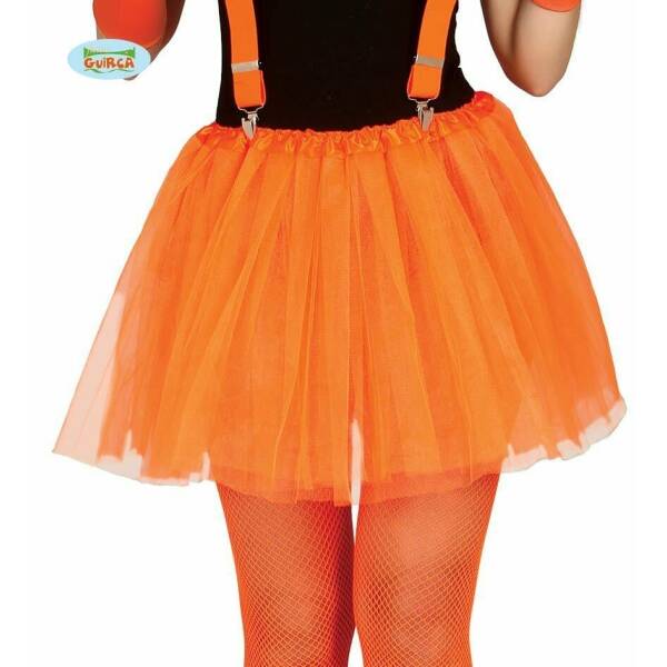 Neon Orange Tutu - Adult One Size
