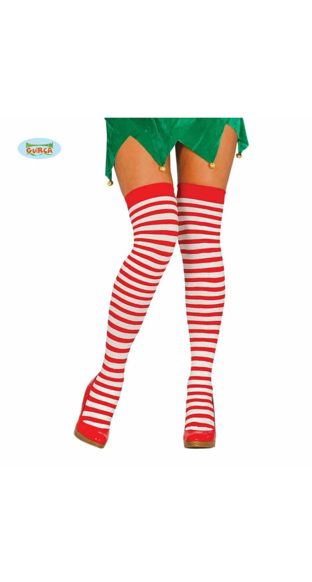 Stockings Striped Red & White