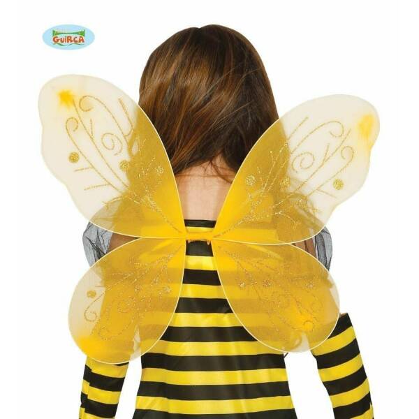 Yellow Bee Wings - 44cm x 35cm