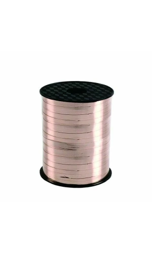 Metalic Rose Gold Ribbon - 230 m x 5 mm